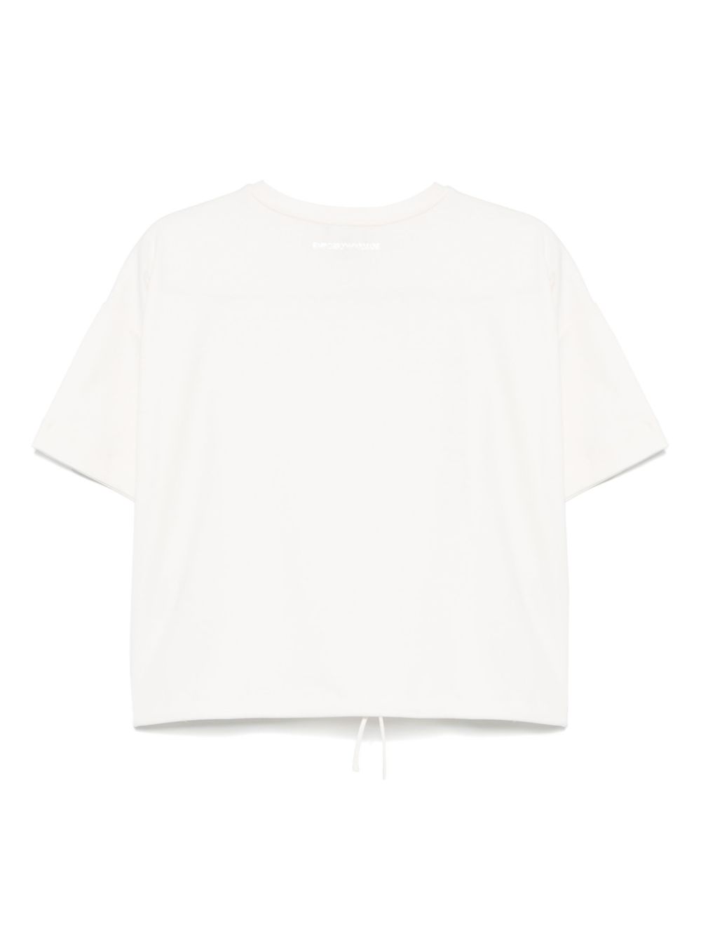 Emporio Armani T-shirts and Polos White Topwear Emporio Armani