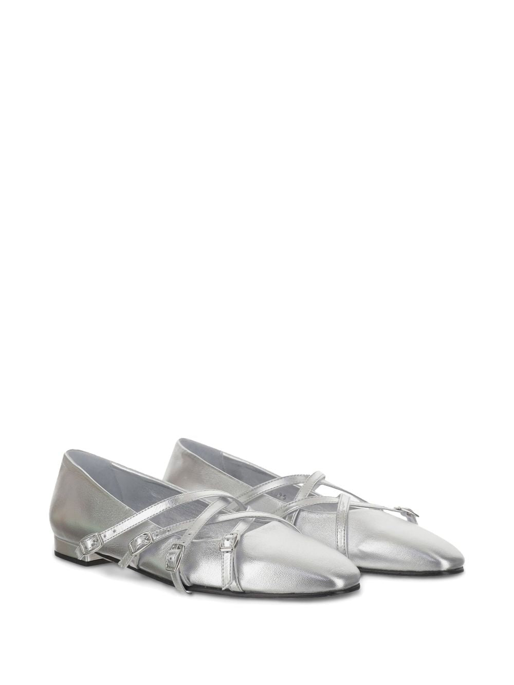 CAREL PARIS Flat shoes Silver Flat Shoes Carel Paris