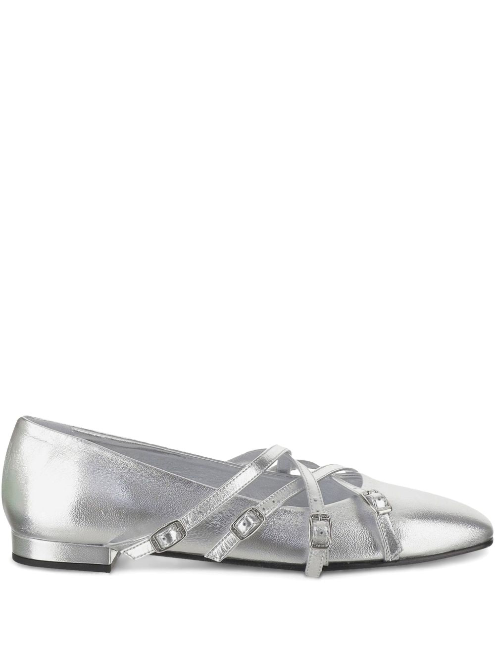 CAREL PARIS Flat shoes Silver Flat Shoes Carel Paris