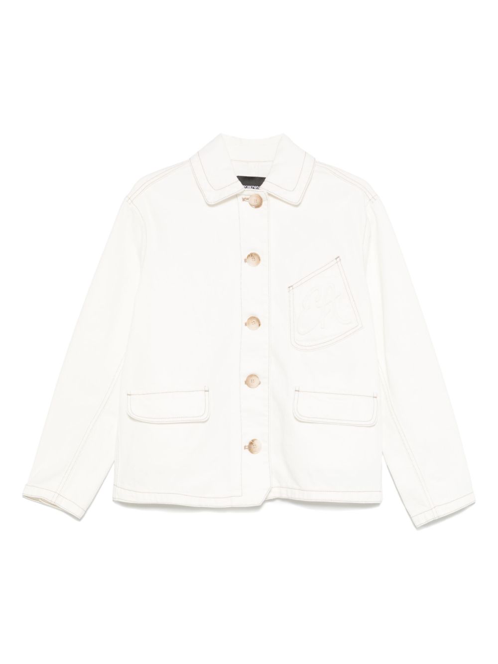 Emporio Armani Jackets White Jackets Emporio Armani