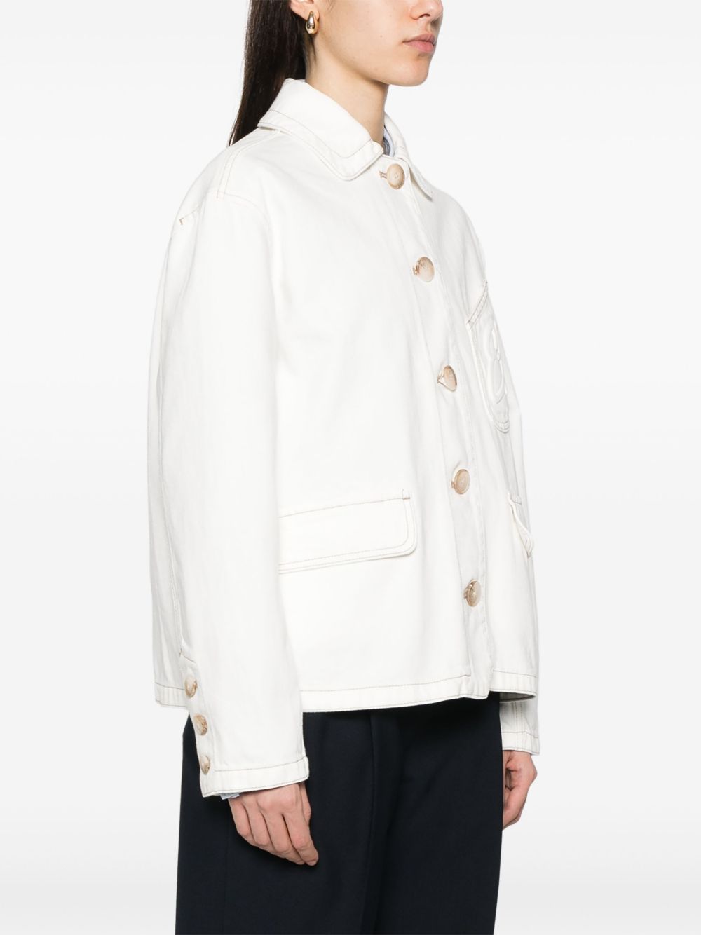 Emporio Armani Jackets White Jackets Emporio Armani