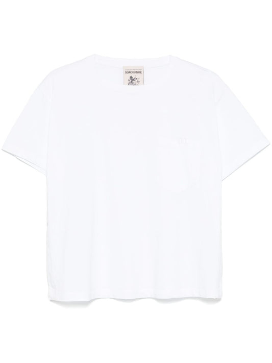 Semicouture T-shirts and Polos White