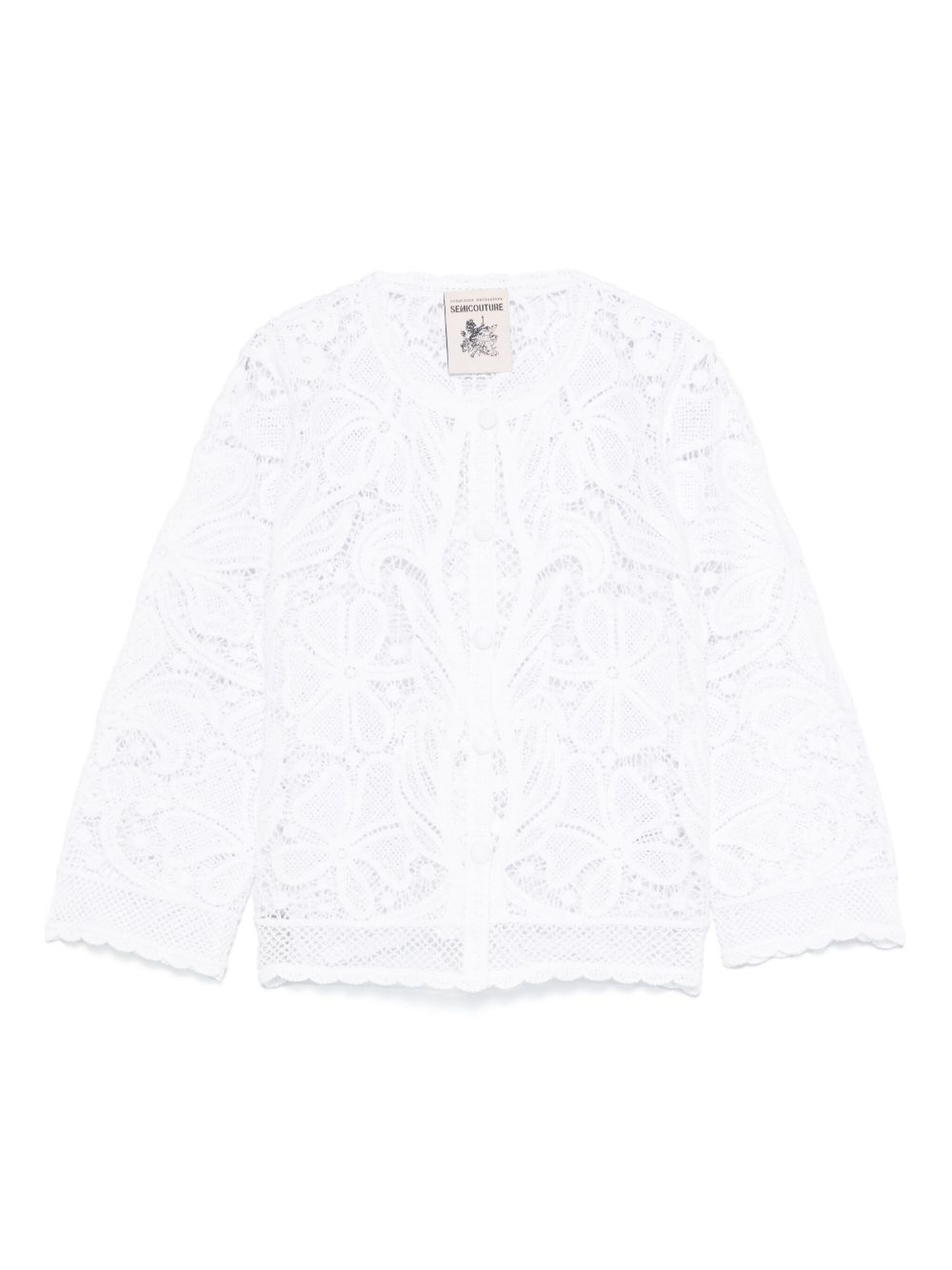 Semicouture Sweaters White