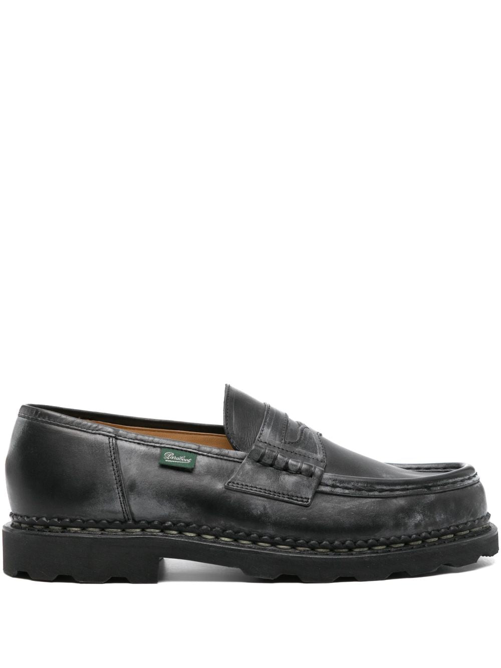 Paraboot Flat shoes Black Moccasins Paraboot