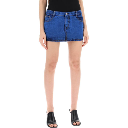 Vivienne Westwood denim foam mini skirt for Skirts Vivienne Westwood