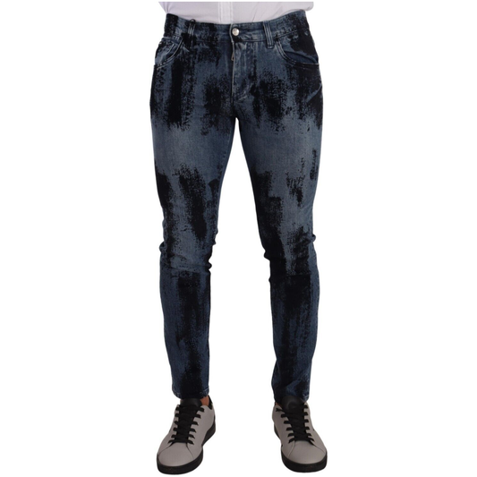 Dolce & Gabbana Italian Designer Skinny Slim Fit Jeans Dolce & Gabbana