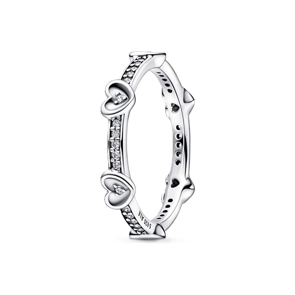 PANDORA JEWELS Mod. FREEHAND HEART - RING - Size 52 Ring PANDORA