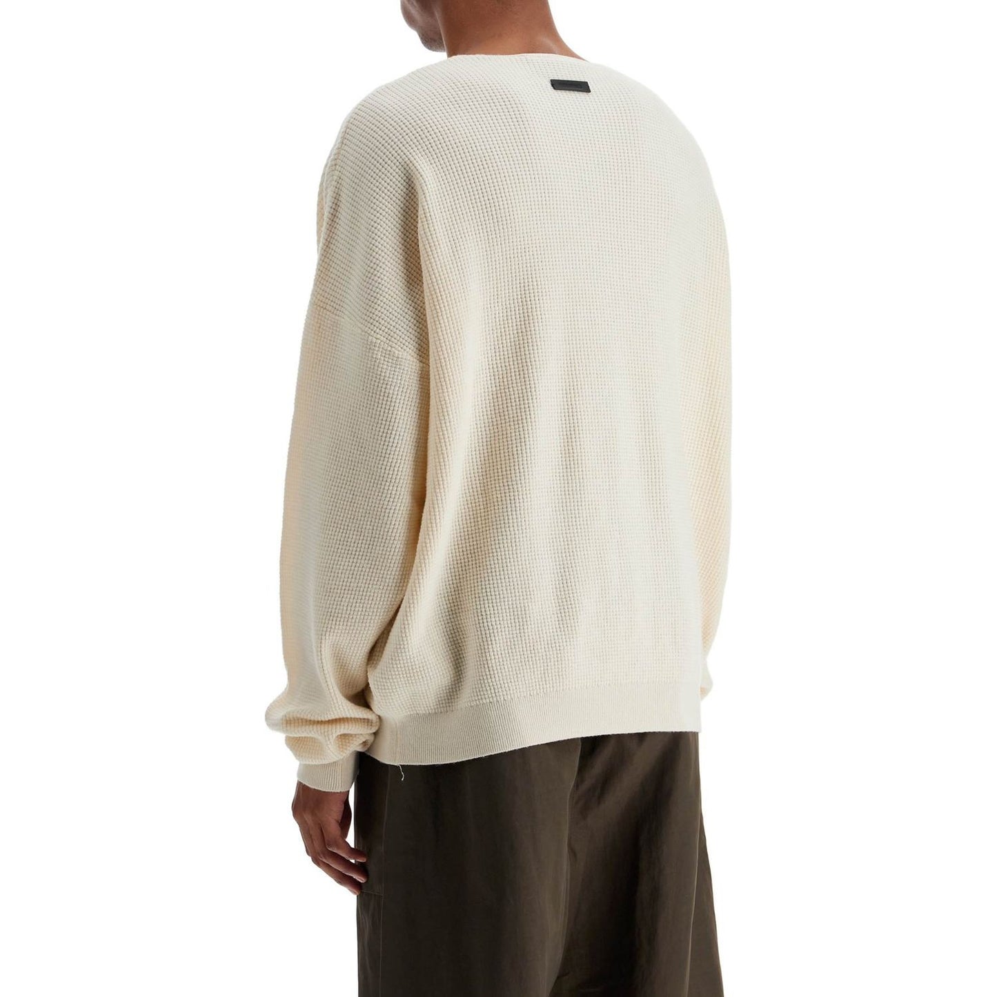 Fear Of God ESSENTIALS waffle crew neck pullover Knitwear Fear Of God ESSENTIALS