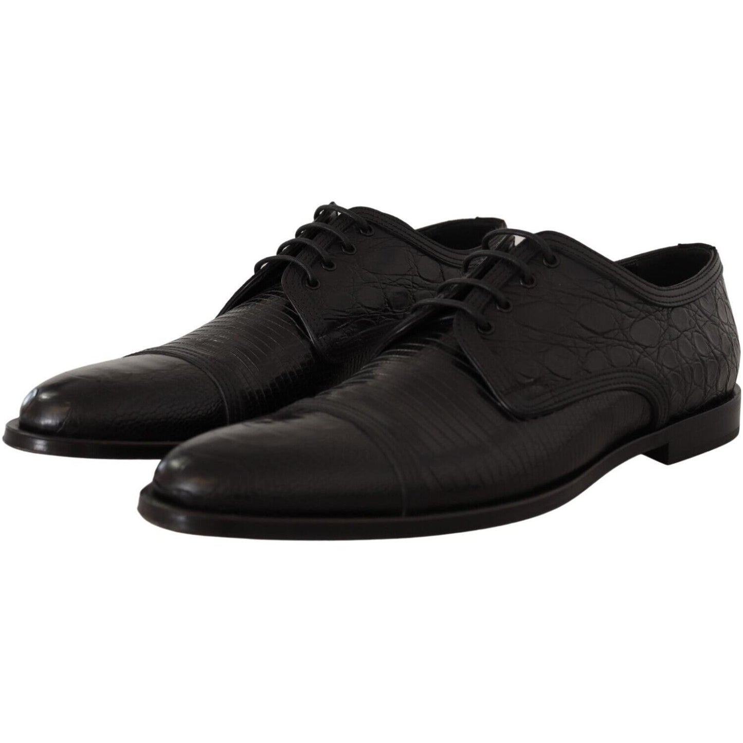 Dolce & Gabbana Exotic Leather Formal Lace-Up Shoes Dolce & Gabbana