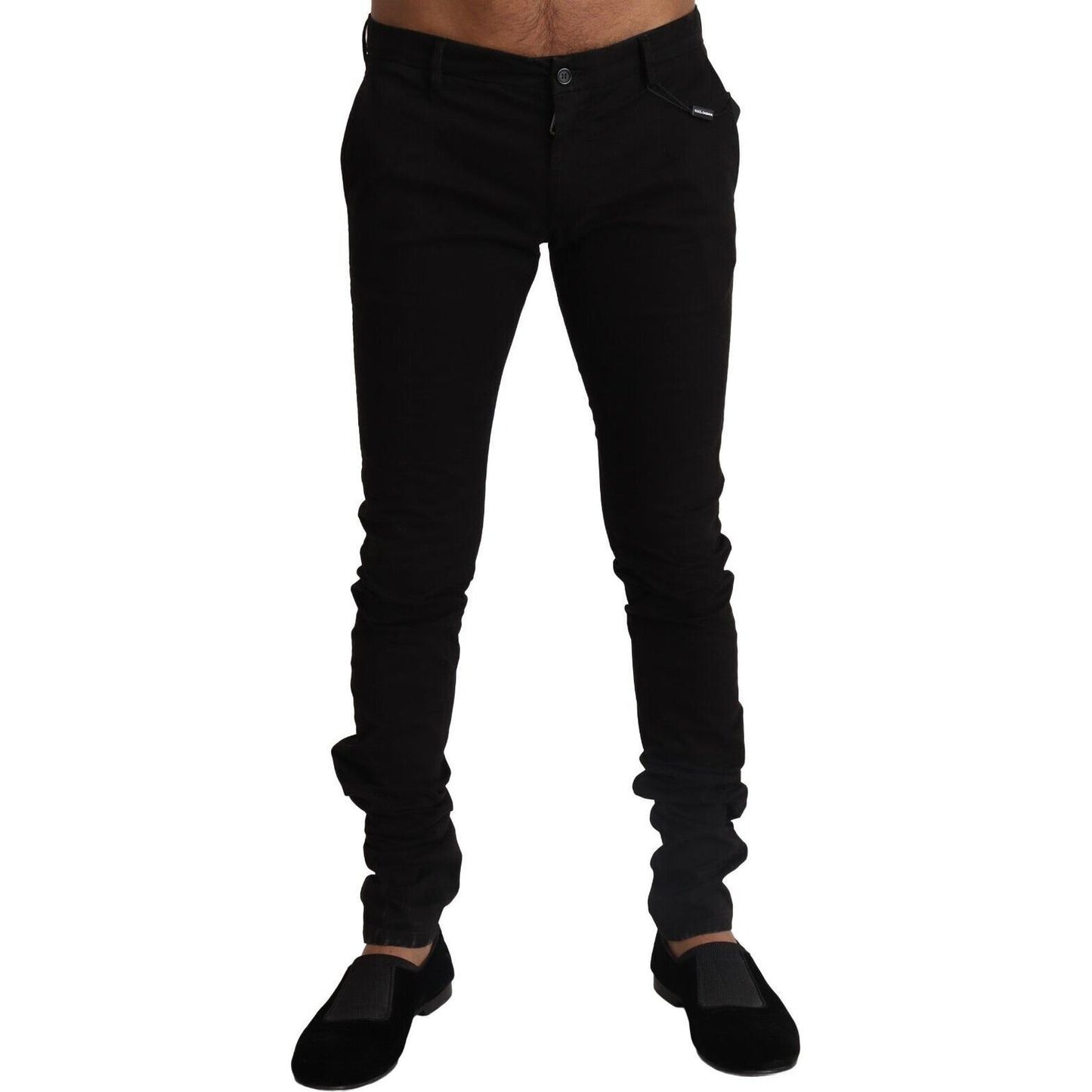 Dolce & Gabbana Elegant Slim Fit Skinny Pants for Men Dolce & Gabbana