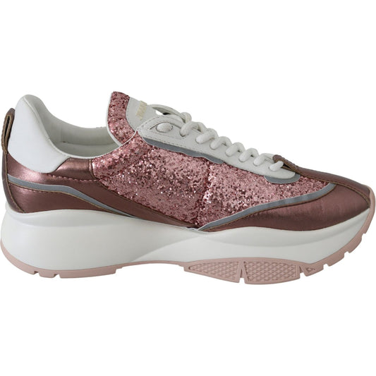 Jimmy Choo Candyfloss Glitter Sneaker Euphoria Jimmy Choo