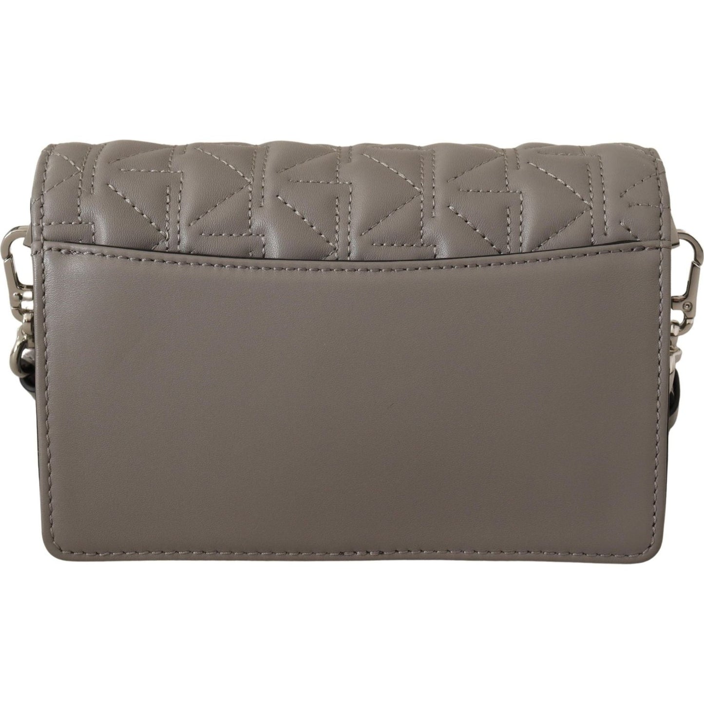 Karl Lagerfeld Light Grey Leather Crossbody Bag 1728,67466920096,Bags,Crossbody Bags - Bags,Crossbody Bags - Women - Bags,Grey,Karl Lagerfeld,New with tags,Shoulder Bags - Women - Bags,Women,Women - Bags