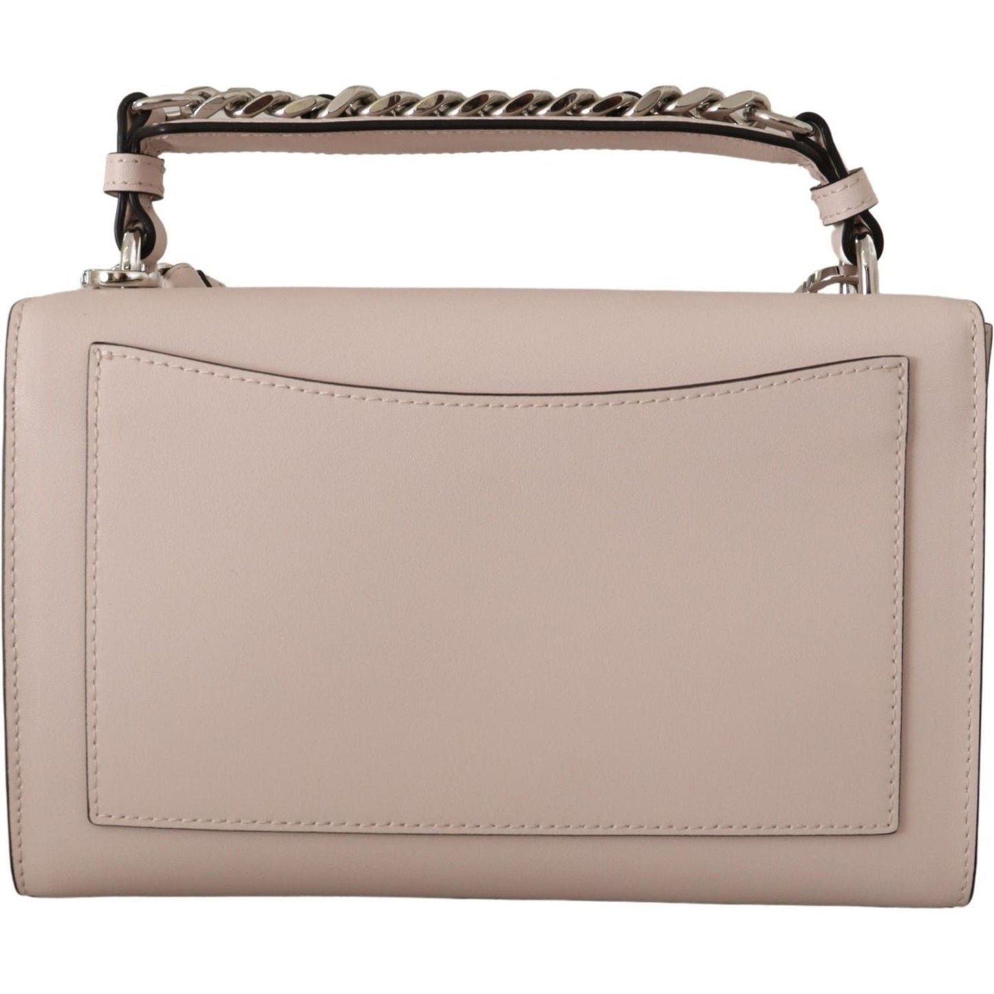 Karl Lagerfeld Mauve Elegance Leather Shoulder Bag Karl Lagerfeld