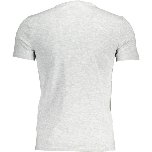 Guess Jeans Gray Cotton Men T-Shirt Guess Jeans