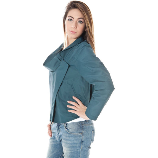 Calvin Klein Green Polyamide Women Jacket Calvin Klein