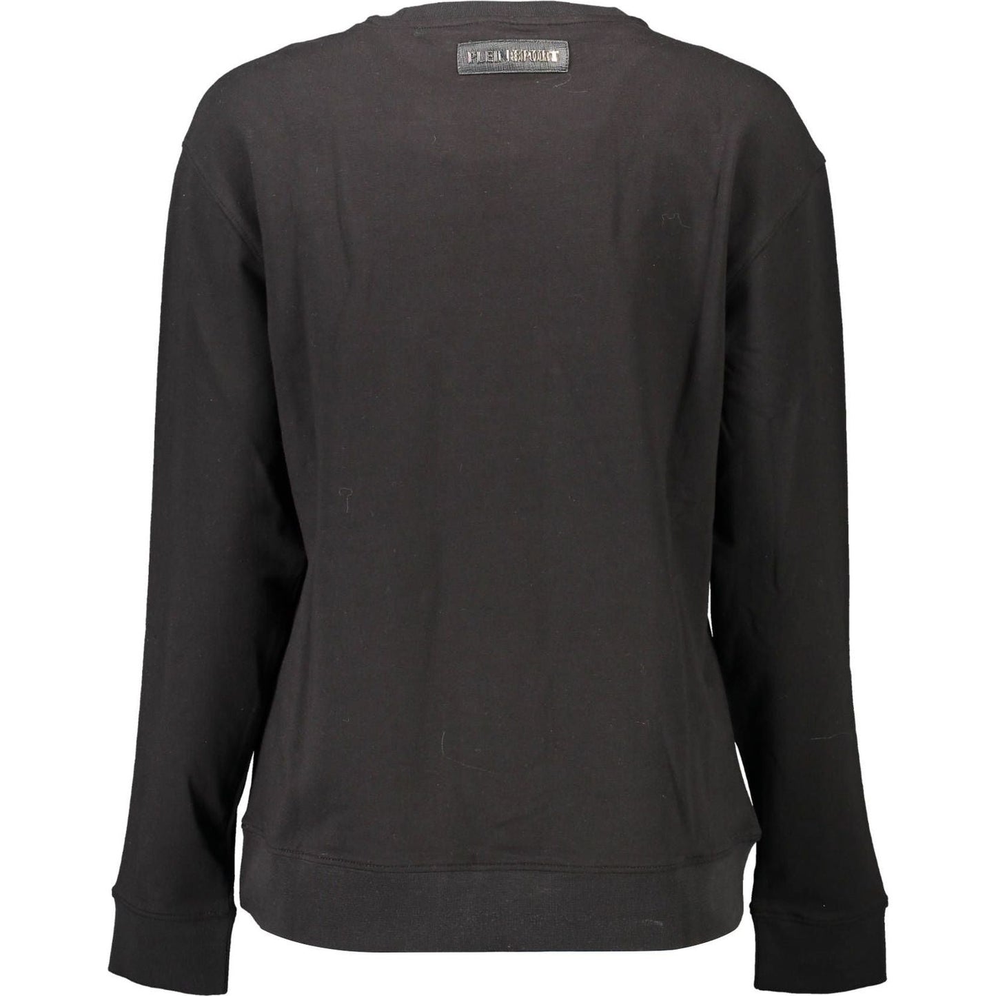 Plein Sport Black Cotton Women Sweater Plein Sport