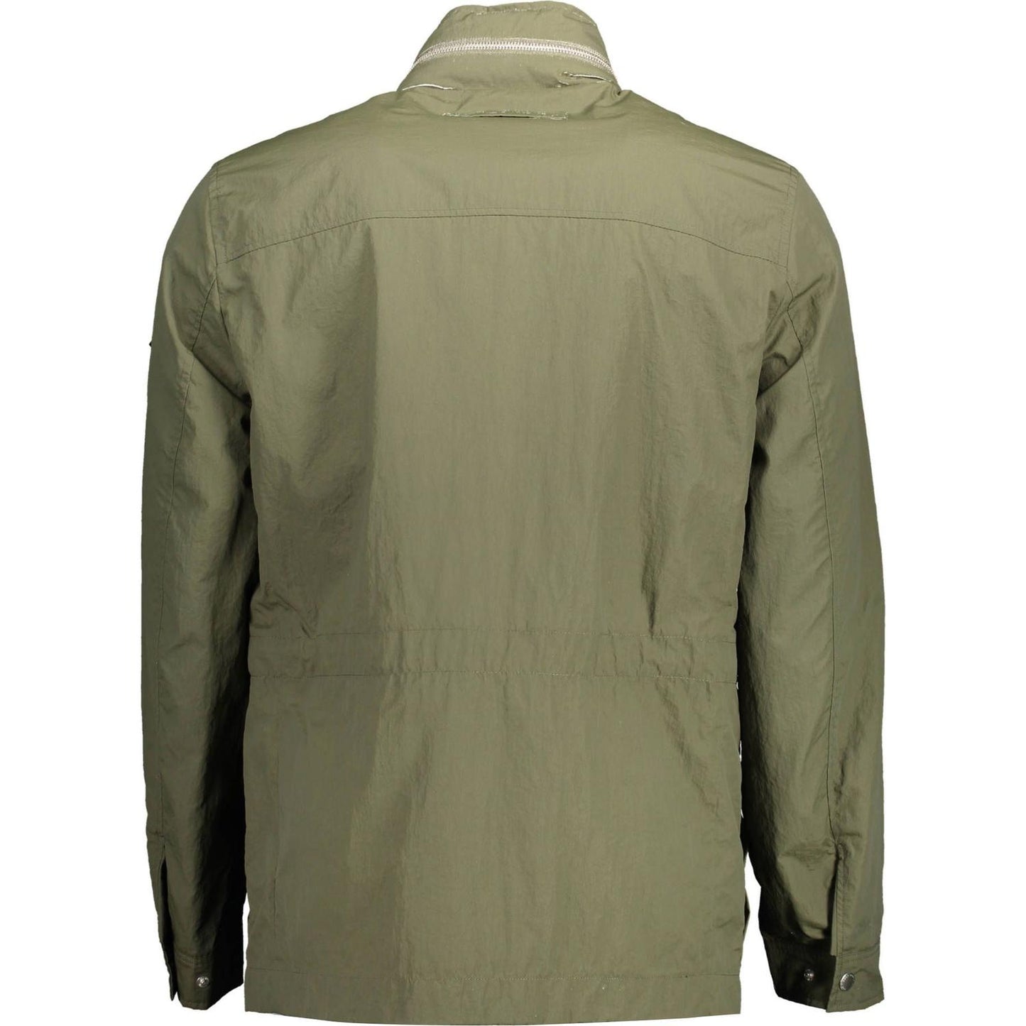 Gant Green Polyamide Men Jacket Gant