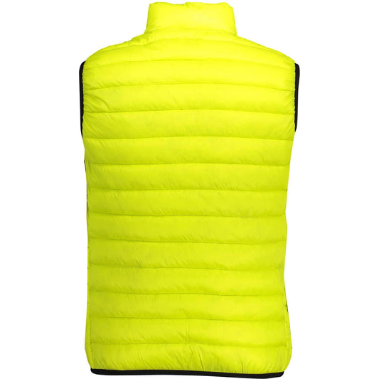 Sleek Reversible Sleeveless Nylon Jacket