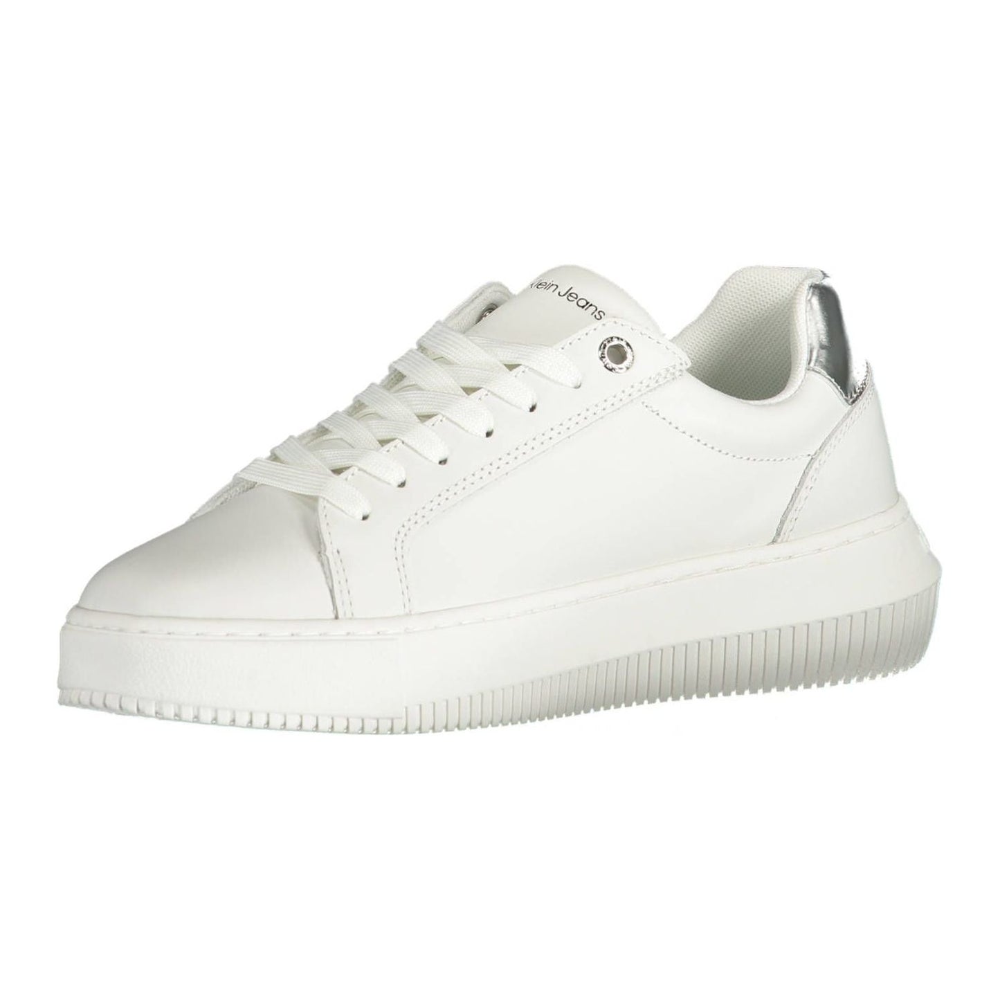 Calvin Klein White Leather Women Sneaker Calvin Klein