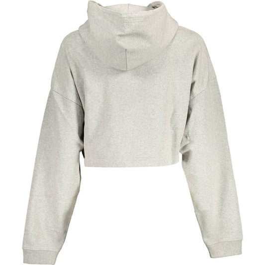 Tommy Hilfiger Gray Cotton Women Sweater Tommy Hilfiger