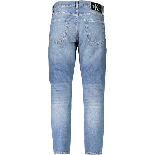 Calvin Klein Blue Cotton Men Jeans Calvin Klein