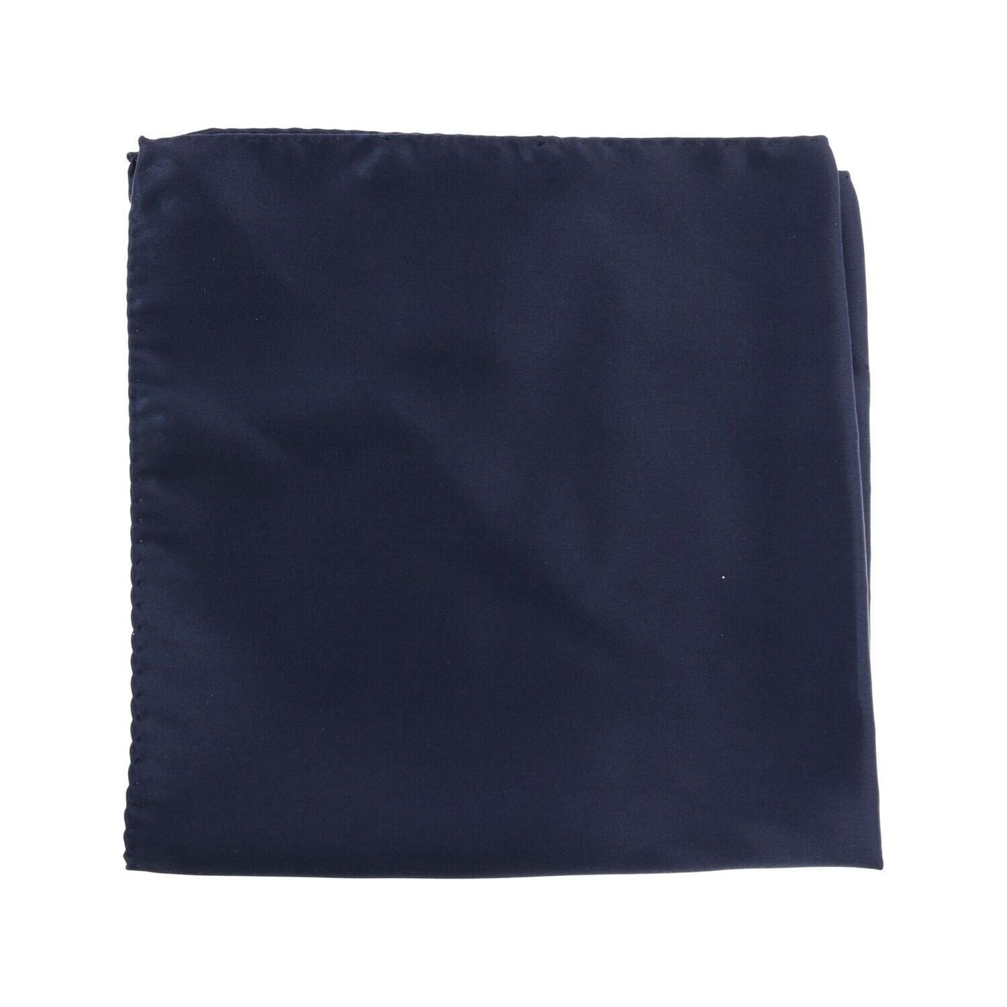 Dolce & Gabbana Elegant Silk Pocket Square in Lustrous Blue Dolce & Gabbana