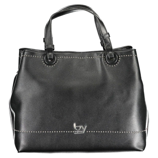 BYBLOS Black Polyethylene Women Handbag BYBLOS