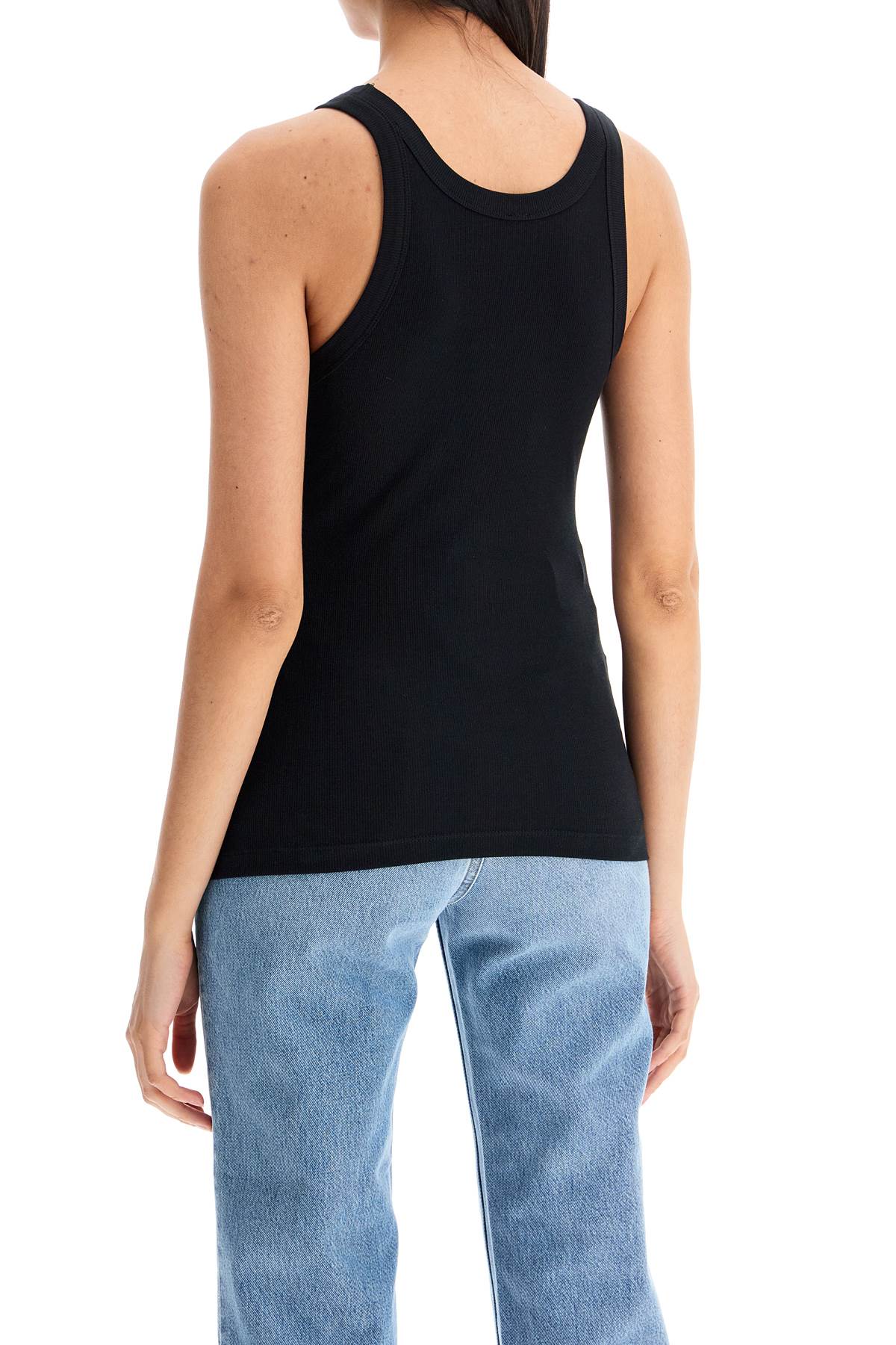 Toteme curved rib tank top Topwear Toteme