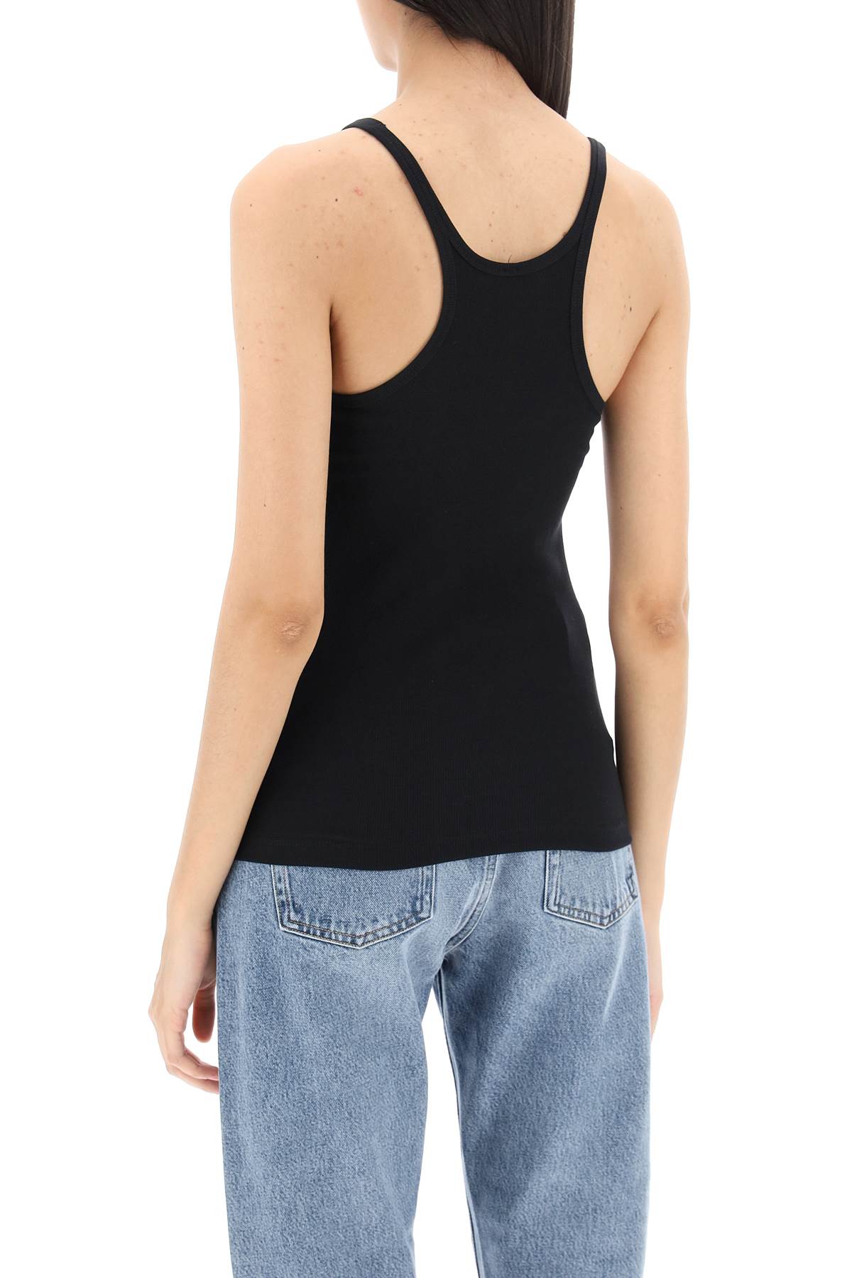 Toteme scoop neck rib tank top Topwear Toteme