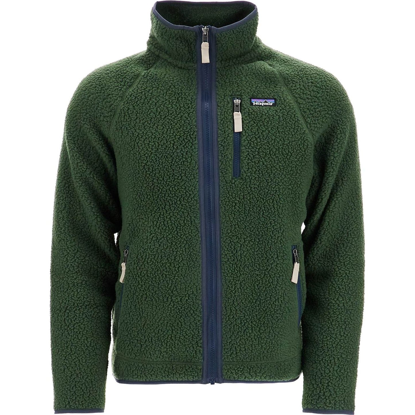 PATAGONIA sweatshirt with zipper and retro design Topwear PATAGONIA