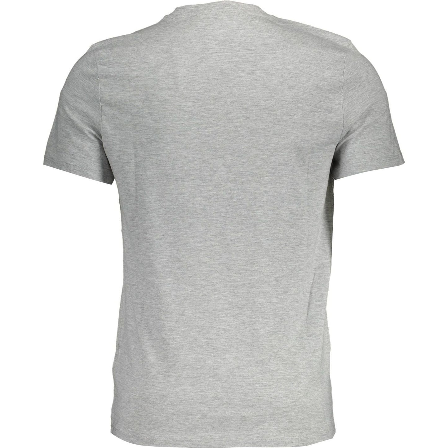 Guess Jeans Gray Cotton Men TShirt Guess Jeans