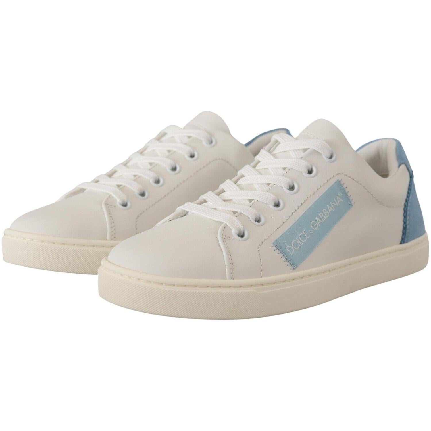 Dolce & Gabbana Exquisite Italian Leather Low-Top Sneakers