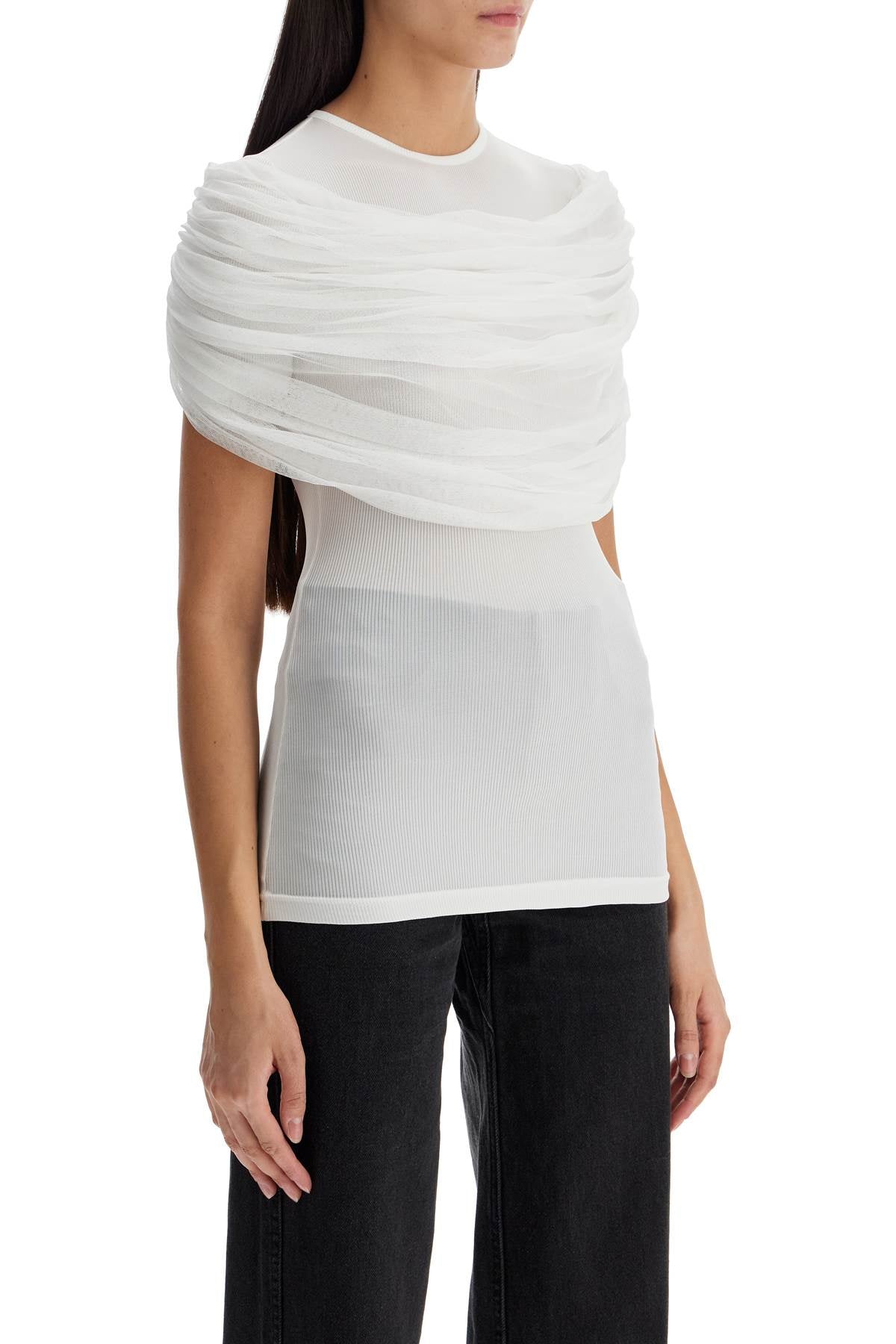 Christopher Esber "sonora top with draped Topwear Christopher Esber