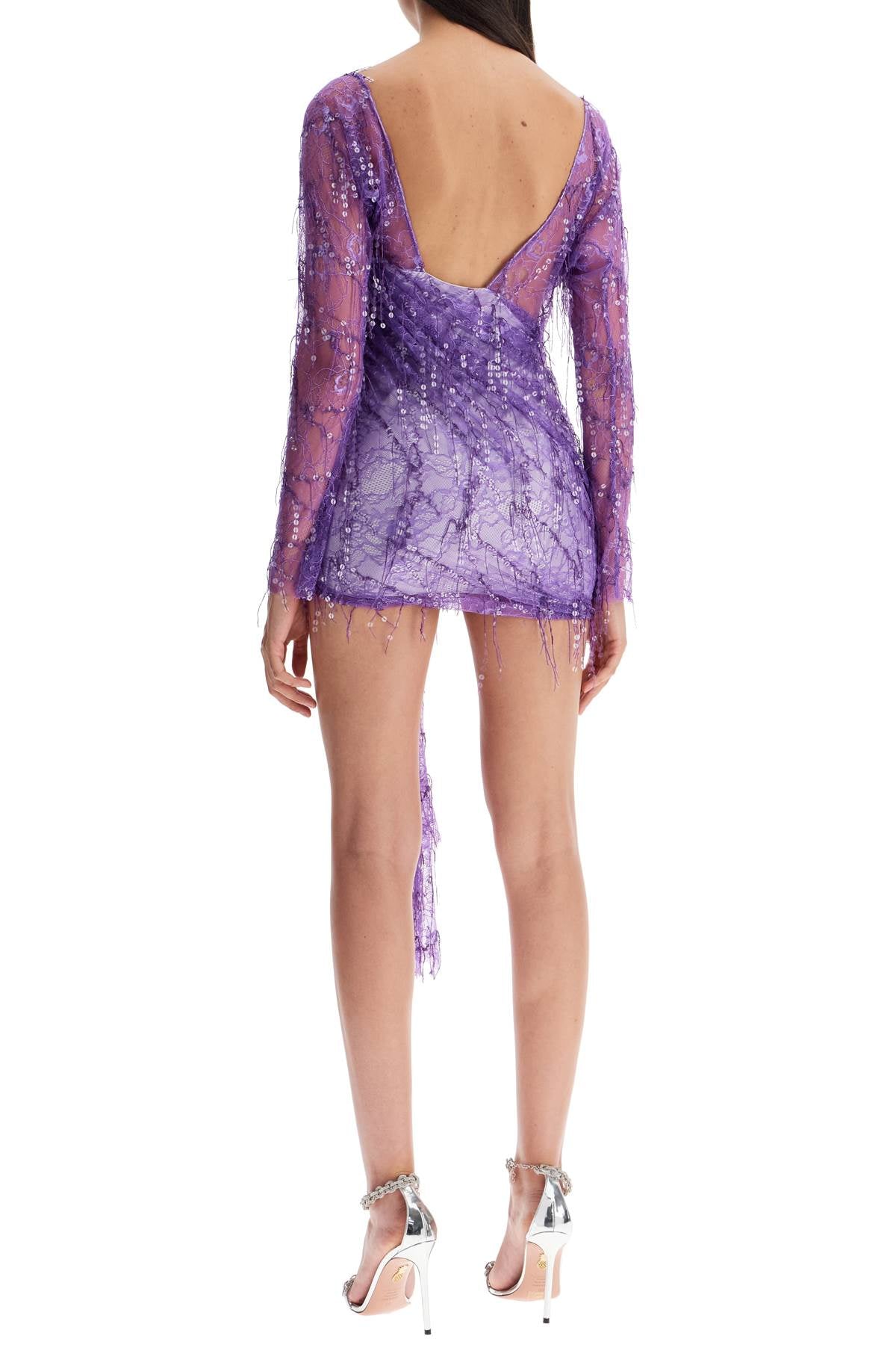 Christopher Esber mini lace dress with sequins Dresses Christopher Esber