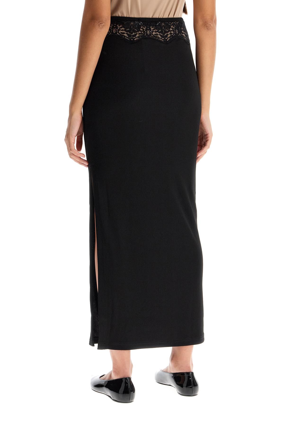 Christopher Esber "knitted skirt with lace detail Skirts Christopher Esber