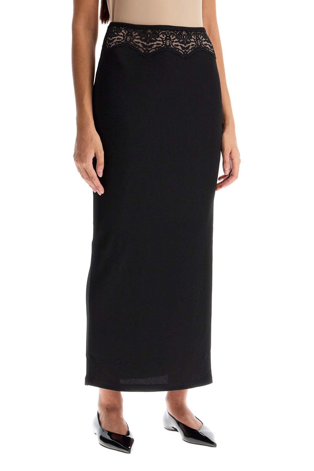 Christopher Esber "knitted skirt with lace detail Skirts Christopher Esber