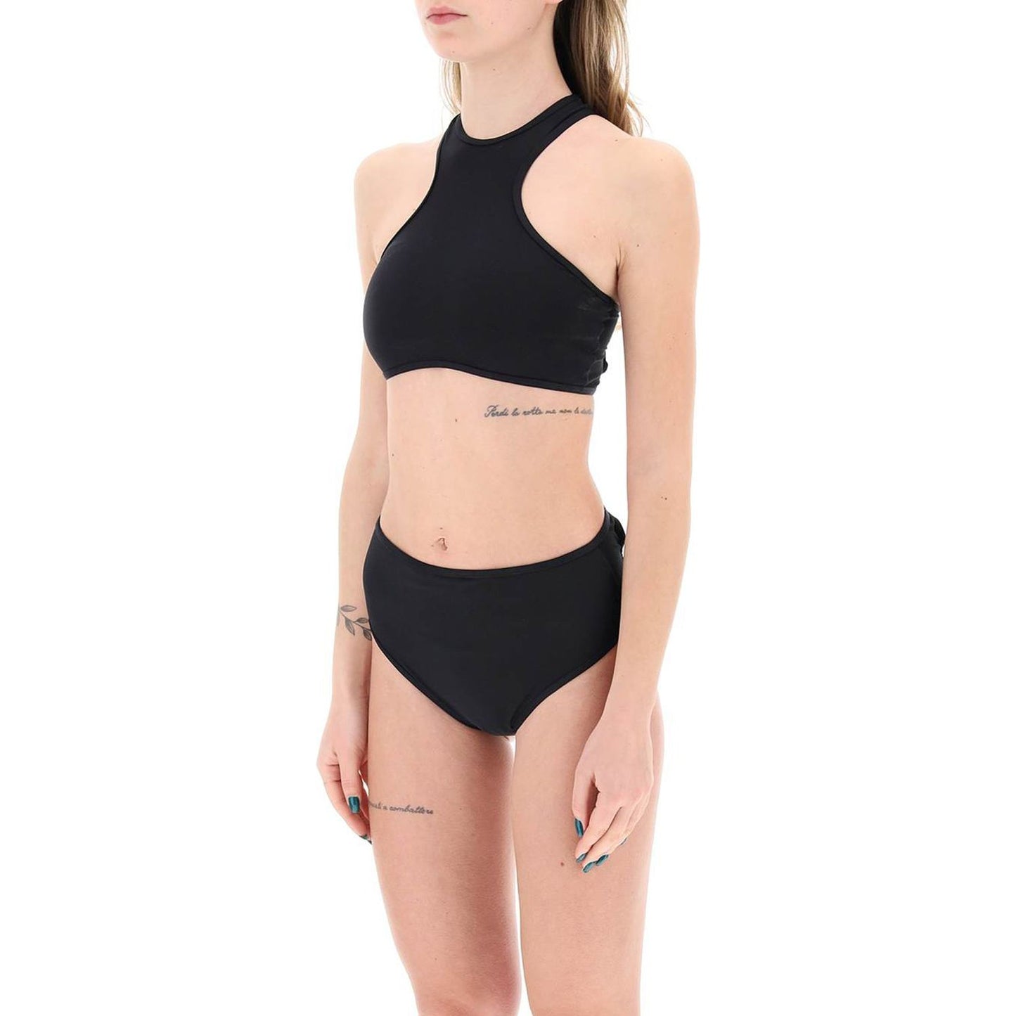 The Attico bikini set with mesh inserts Beachwear & underwear The Attico