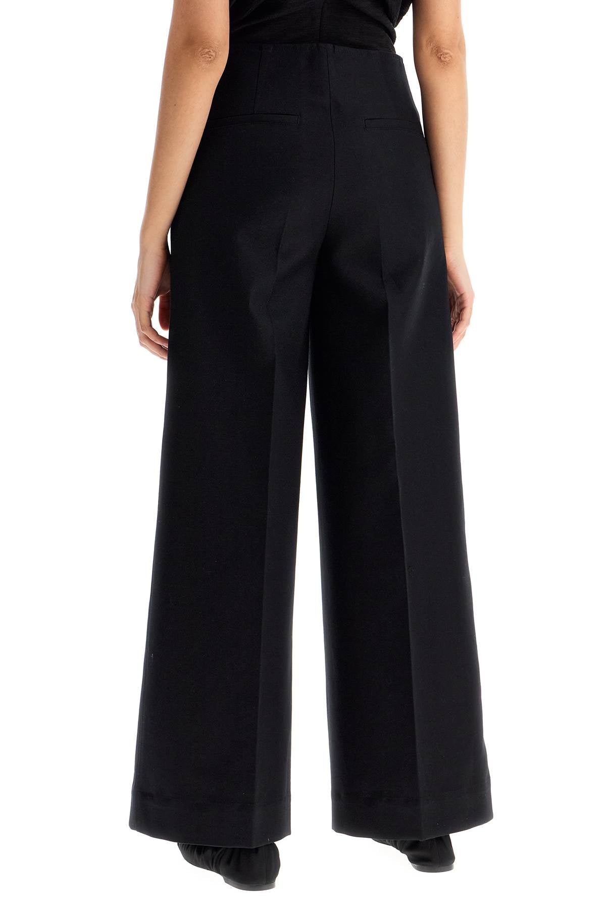 Toteme zip-front wide trousers Trousers Toteme