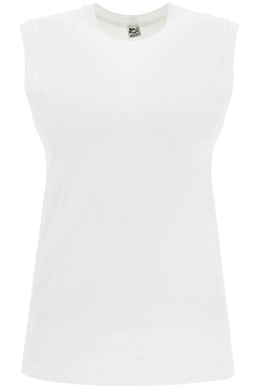 Toteme organic cotton sleeveless top for Topwear Toteme