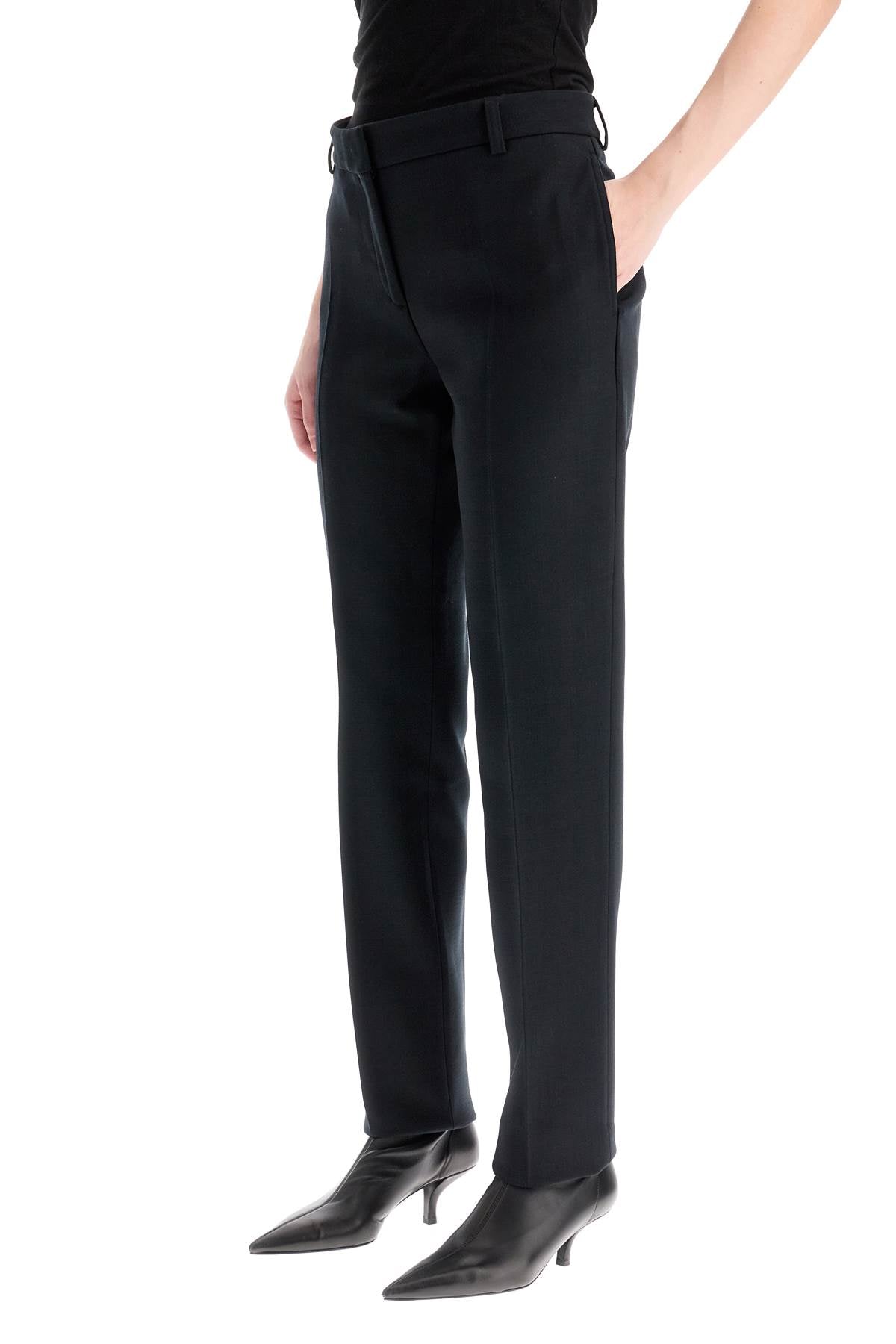 Toteme low-waisted slim fit pants Trousers Toteme