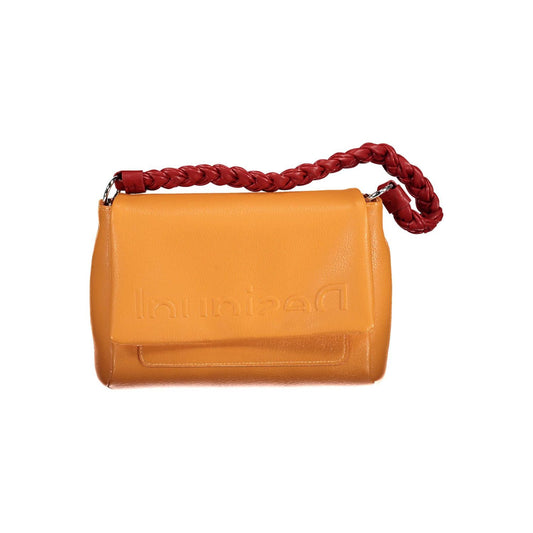 Desigual Orange Polyurethane Shoulder Bag Desigual