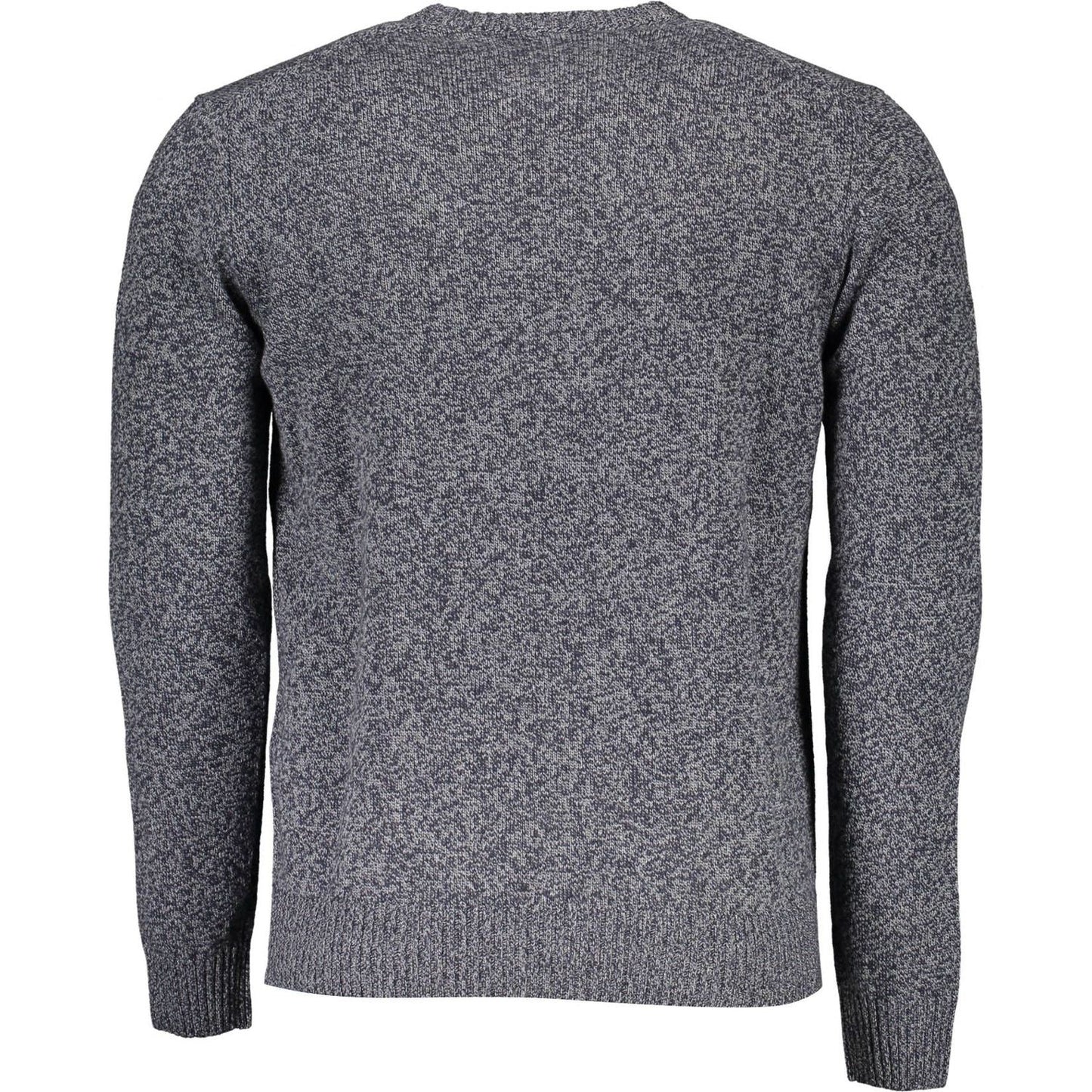 Harmont & Blaine Elegant Crew Neck Sweater with Contrasting Details Harmont & Blaine