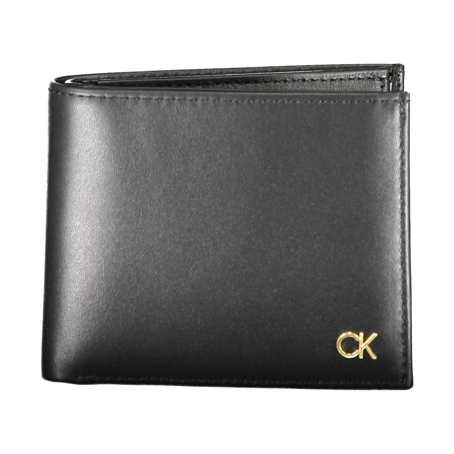 Calvin Klein Black Leather Men Wallet Calvin Klein