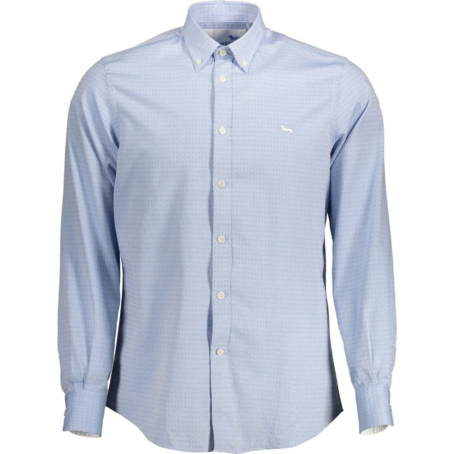 Harmont & Blaine Light Blue Cotton Men Shirt Harmont & Blaine