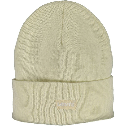 Levi's White Acrylic Women Hat Levi's