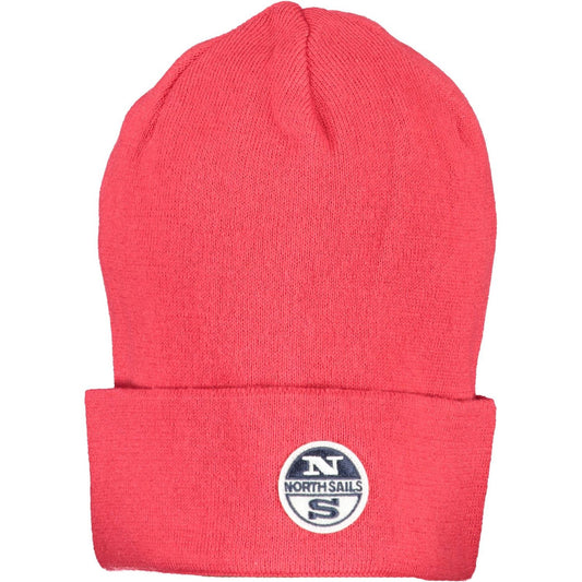 North Sails Chic Red Cotton Cap with Signature Logo North Sails