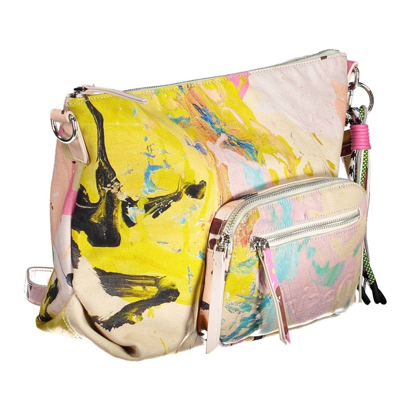 Desigual White Polyester Women Handbag Desigual