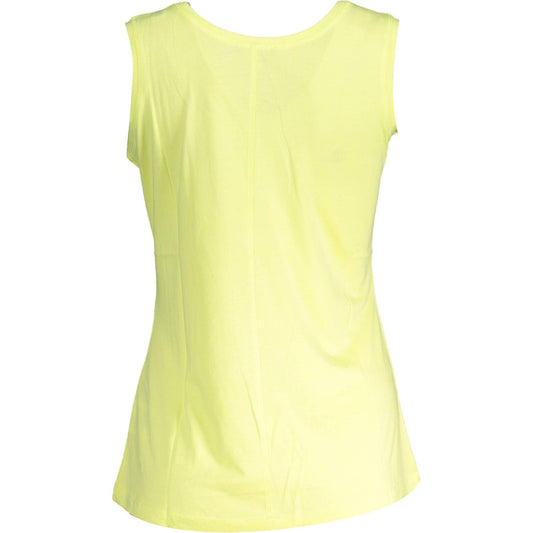 North Sails Yellow Viscose Women Top North Sails