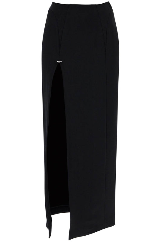 Mugler long skirt with piercing detail Skirts Mugler