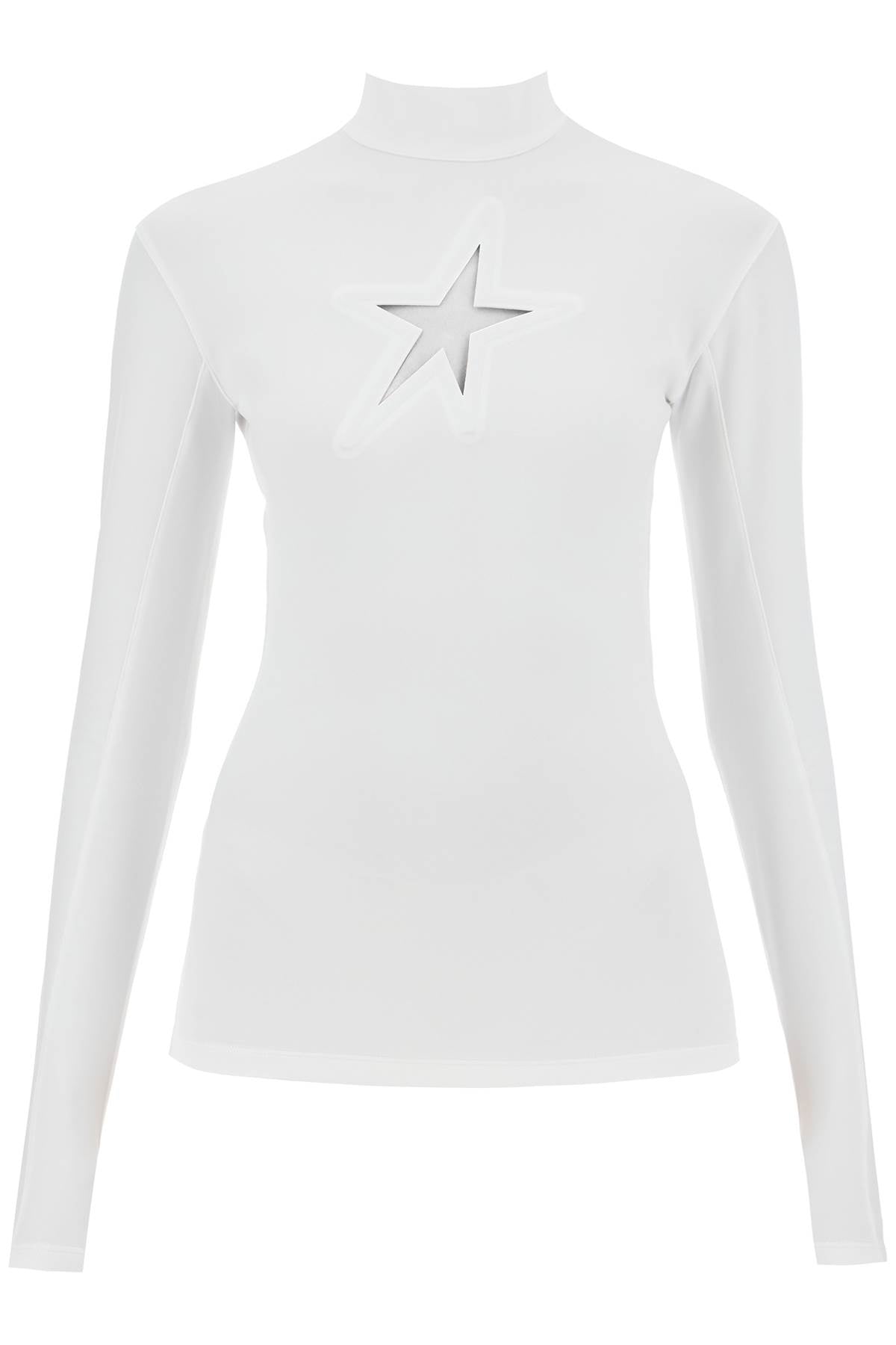 Mugler long-sleeved star top for Topwear Mugler